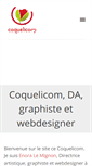 Mobile Screenshot of coquelicom.fr